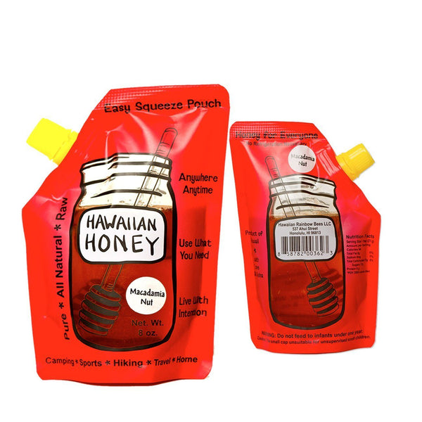 Hawaii Rainbow Bees Honey Pouch