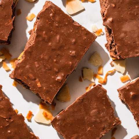 Almond Coconut Chocolate Bark