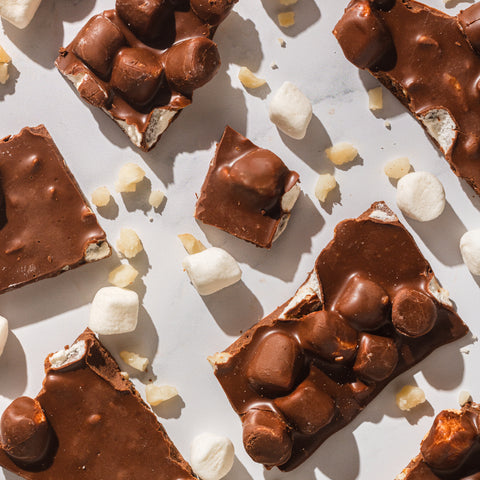 Rocky Road Chocolate Bark