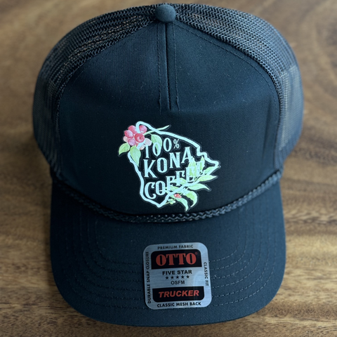 100% Kona Coffee Trucker Hat