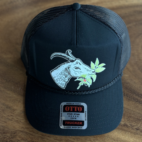 Coffee Goat Trucker Hat