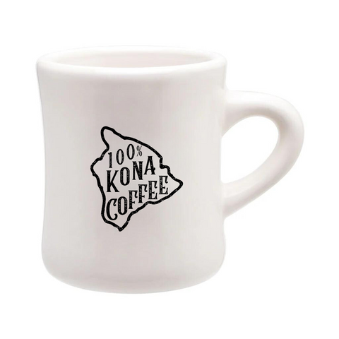 100% Kona Coffee Diner Mug