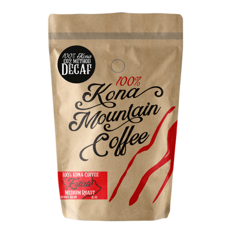 100% Kona Decaf Medium Roast - Kona Mountain Coffee